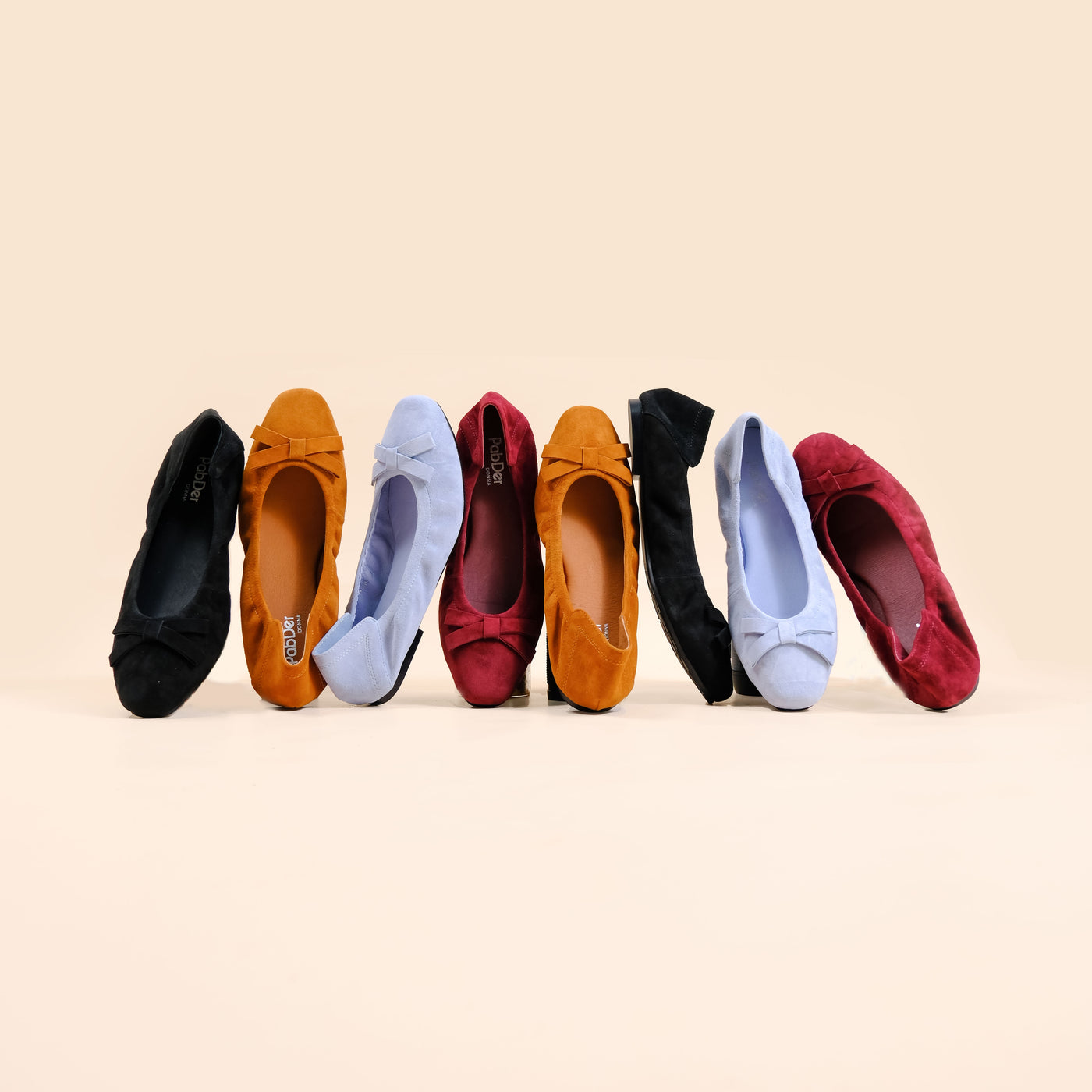 Ladies Suede Flats