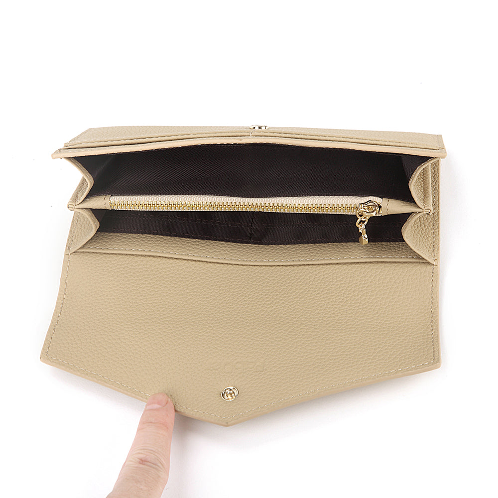 Lightweight Pebble Grain Leather Wallet