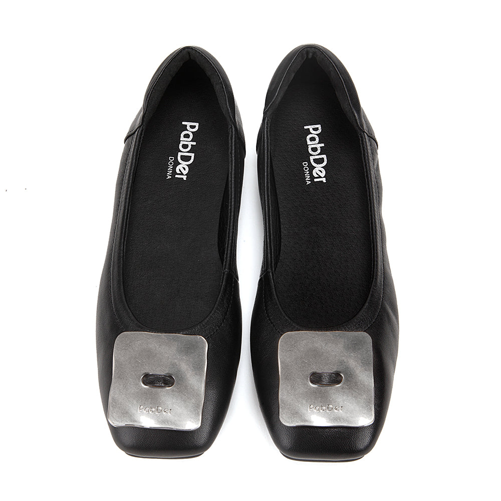 Soft Square Toe Flats