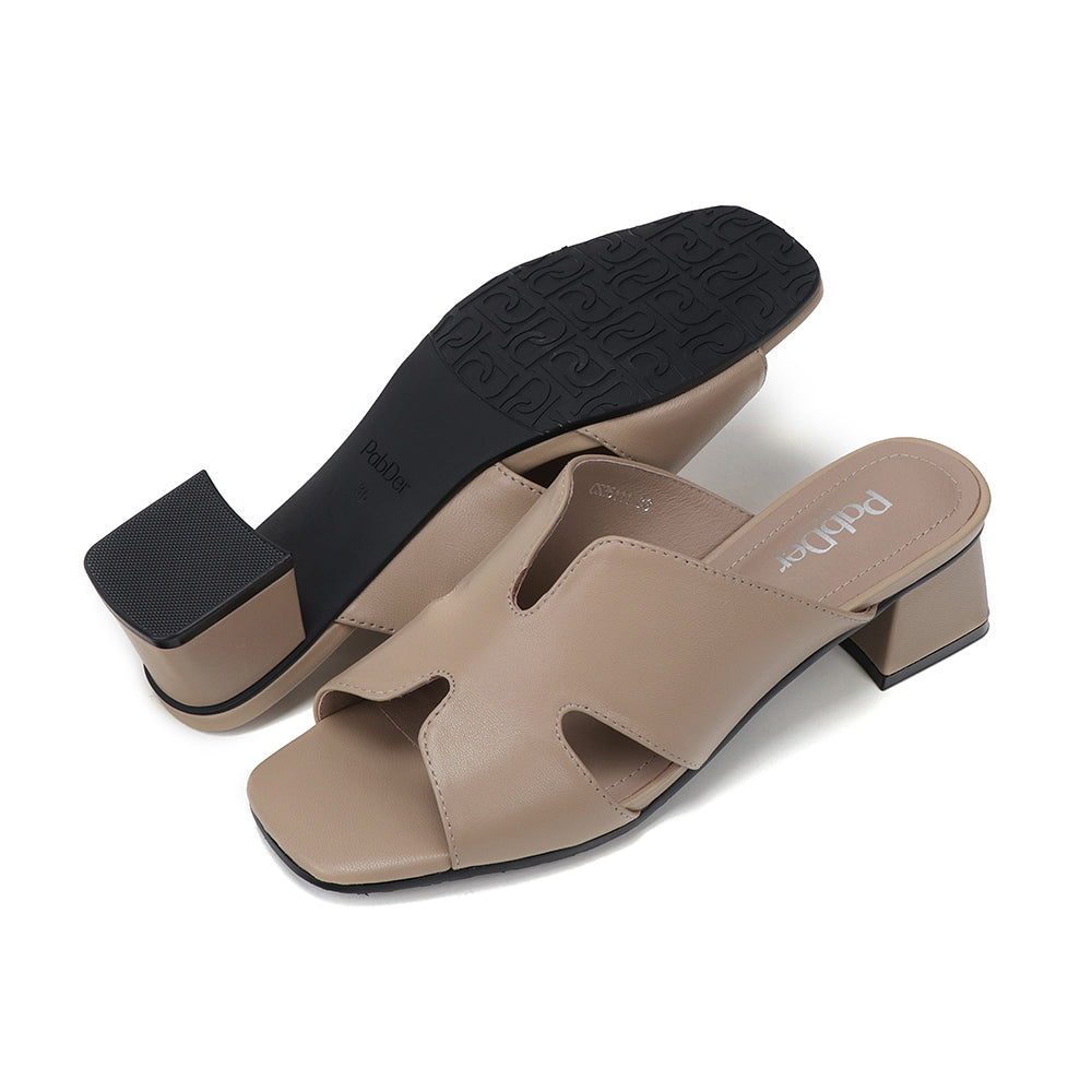 Minimalist Square Toe Sandals
