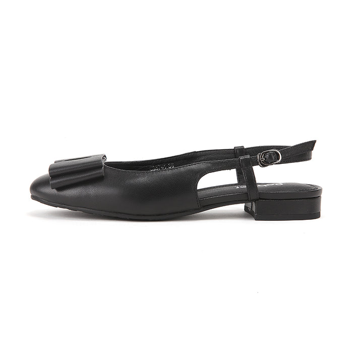 Closed Sling-Back Flat Sandals