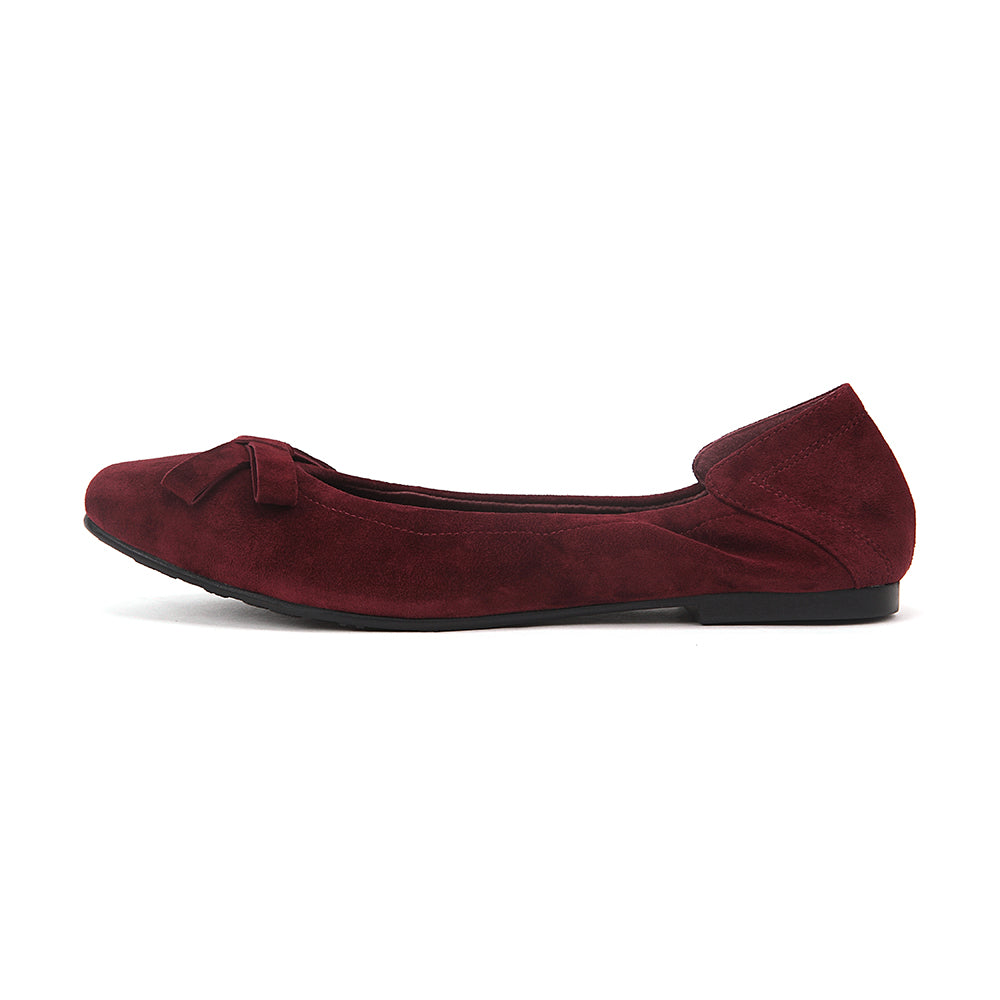 Ladies Suede Flats