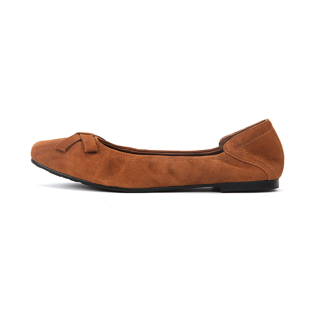 Ladies Suede Flats
