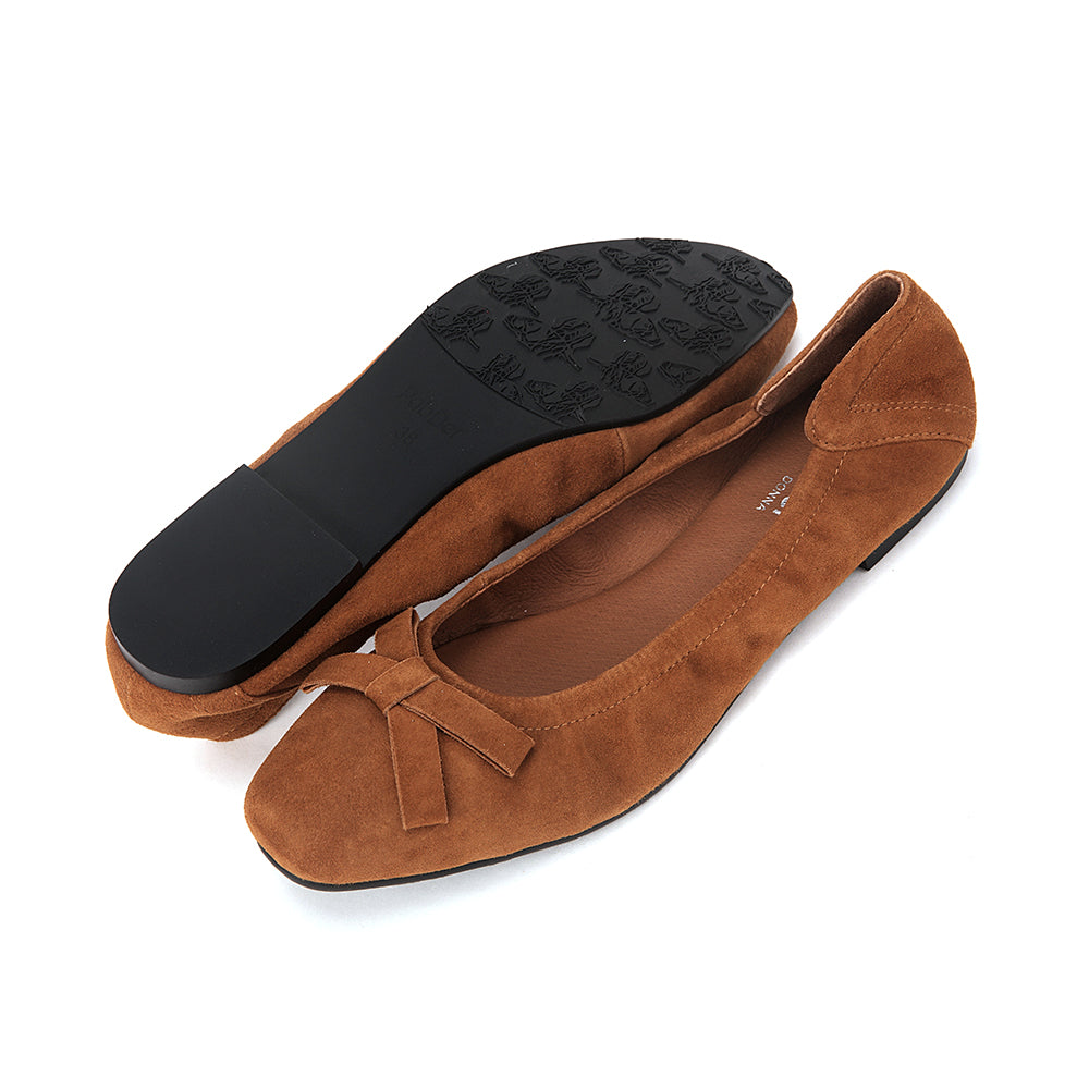 Ladies Suede Flats