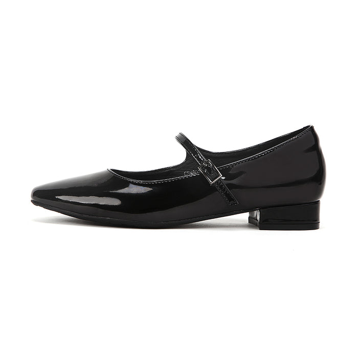 Plain Patent Leather Mary Jane