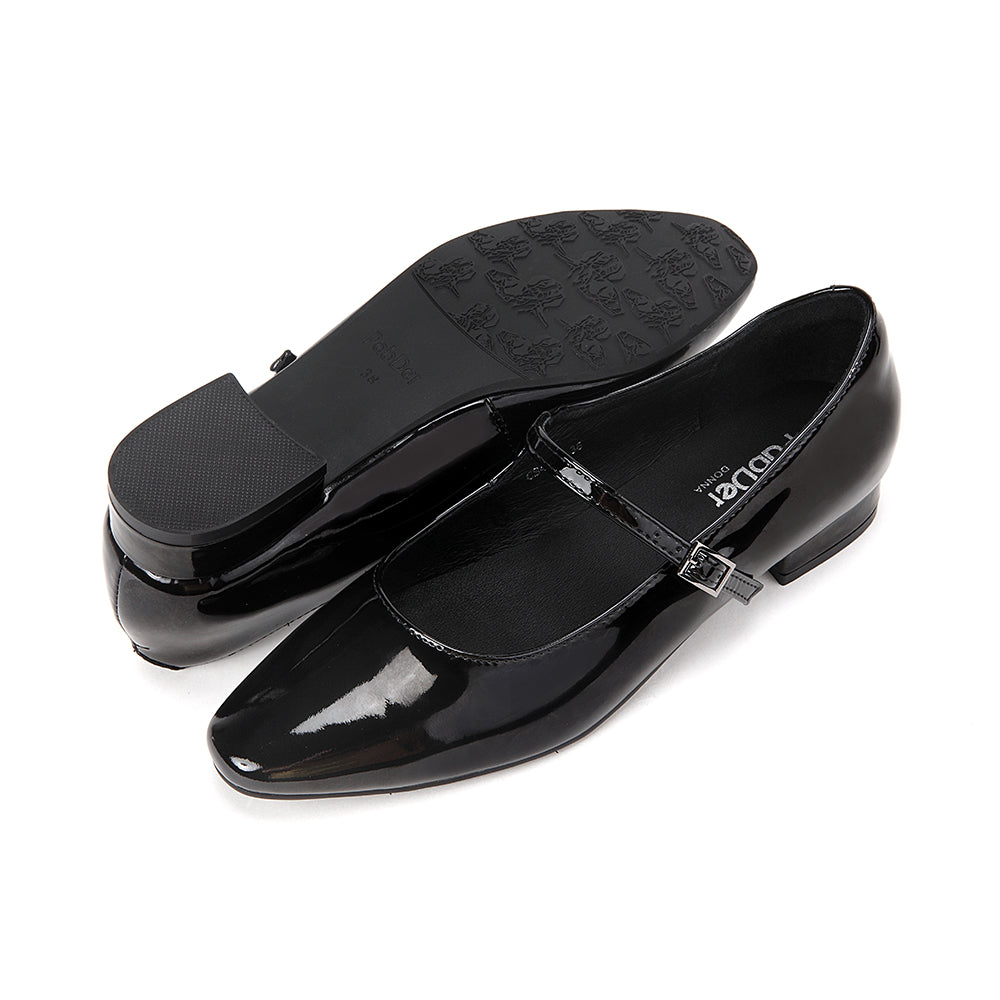 Plain Patent Leather Mary Jane