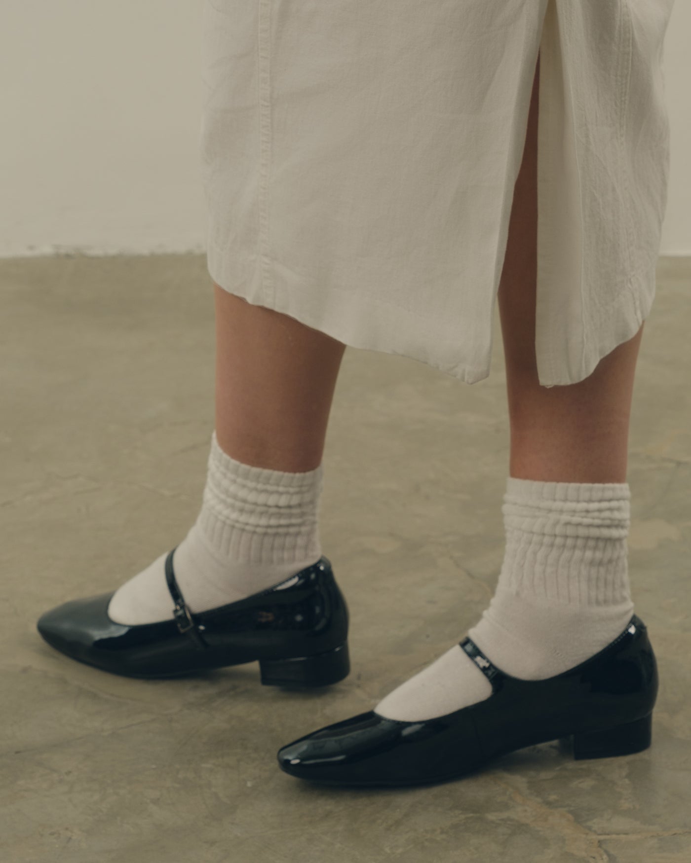 Plain Patent Leather Mary Jane