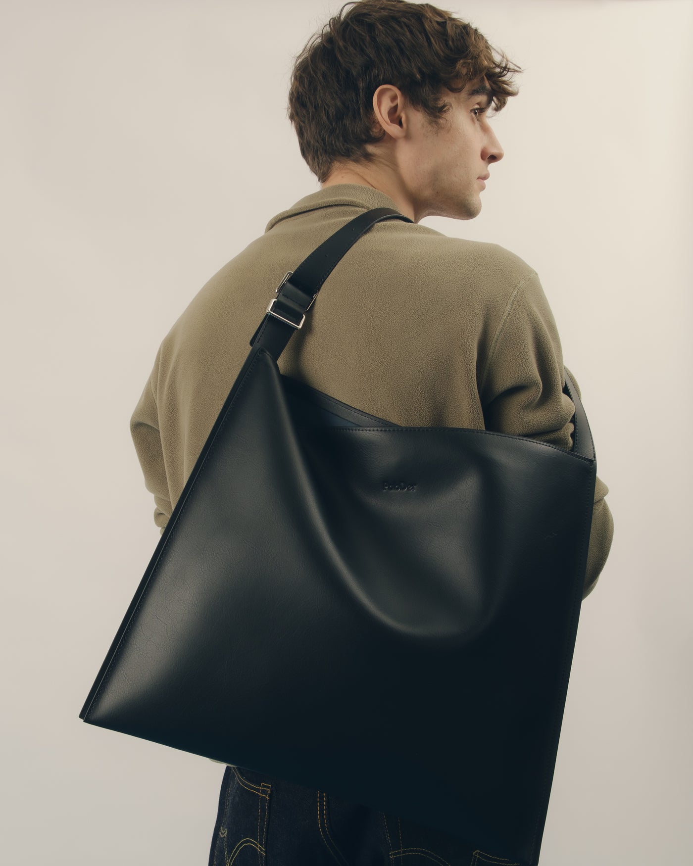Smooth Leather Hobo