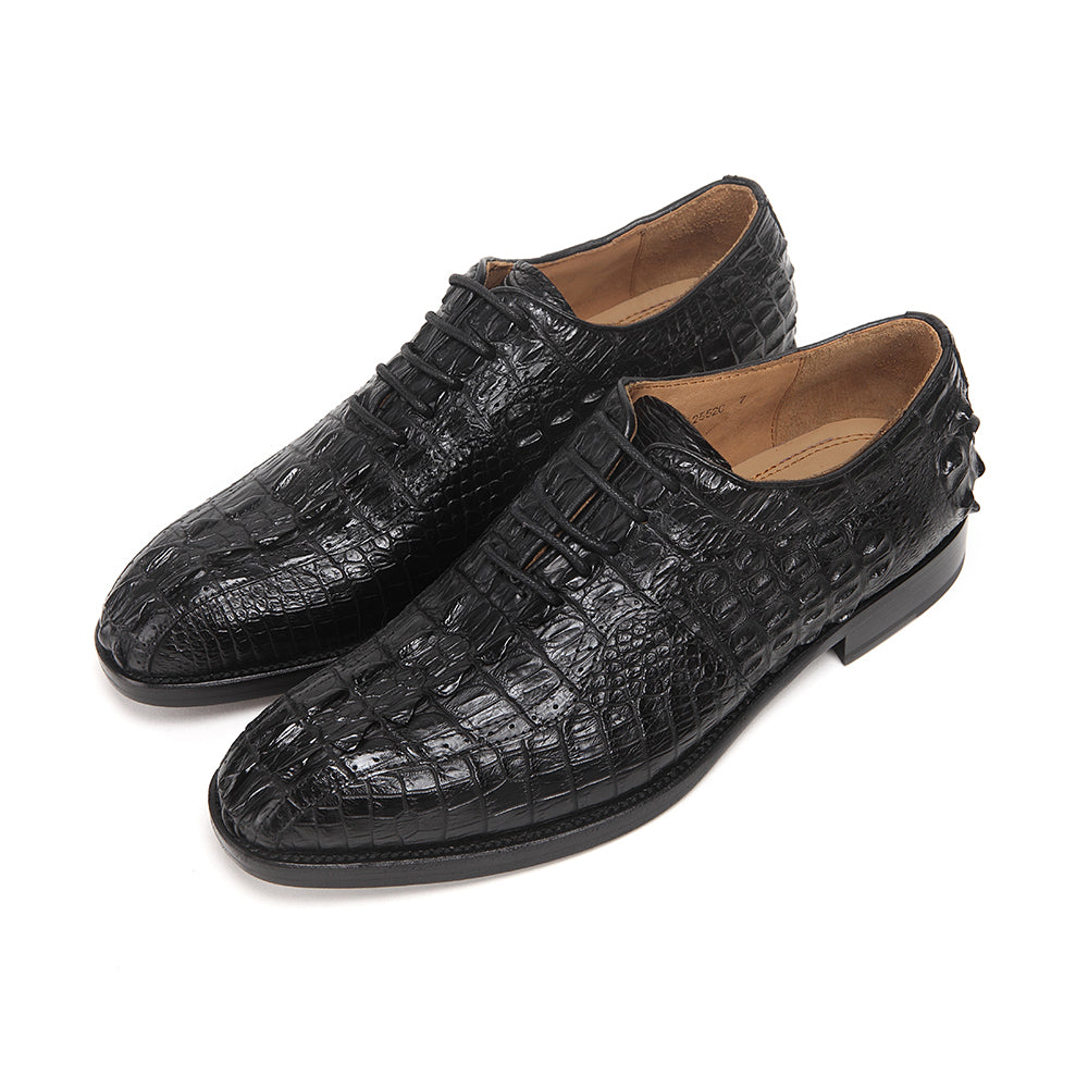 Crocodile Leather Lace-ups