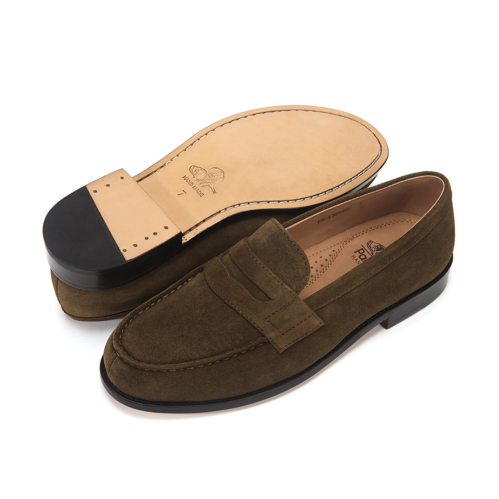 Suede Loafers