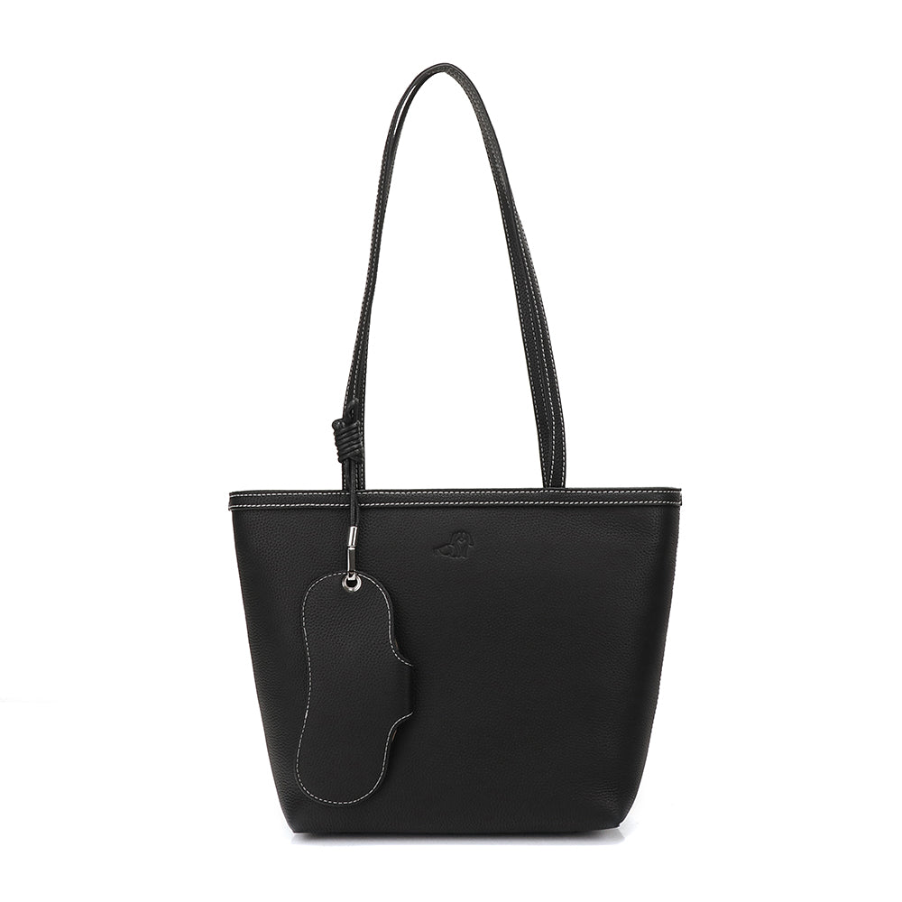 Utilitarian Leather Tote