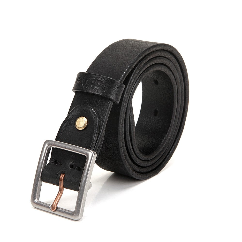 Needle Point Leather Belt