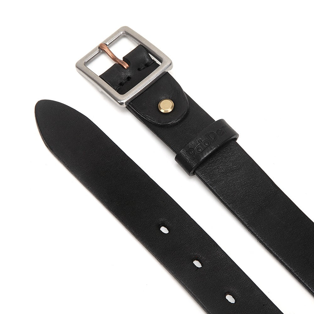 Needle Point Leather Belt