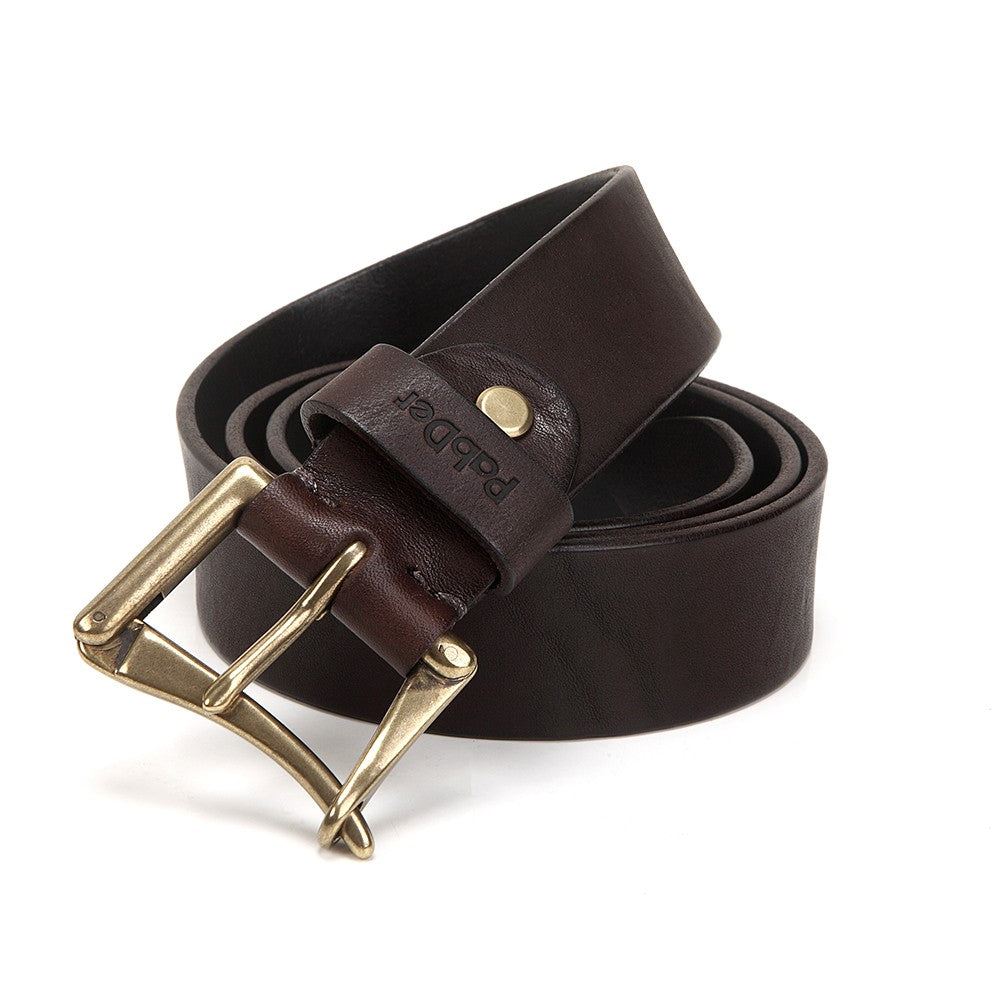 Fireman Clasp Leather Belt