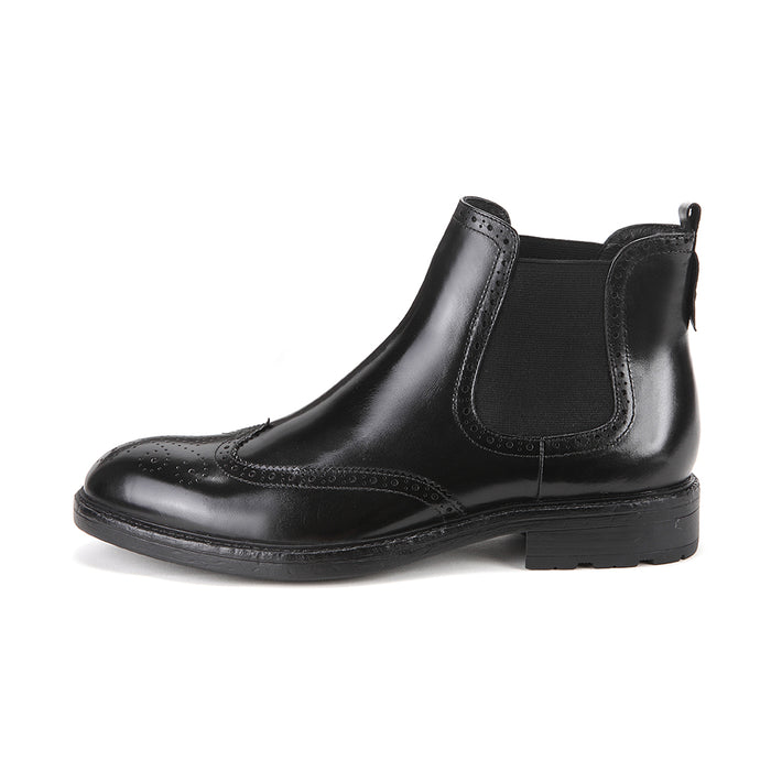 Brogued Chelsea Boots