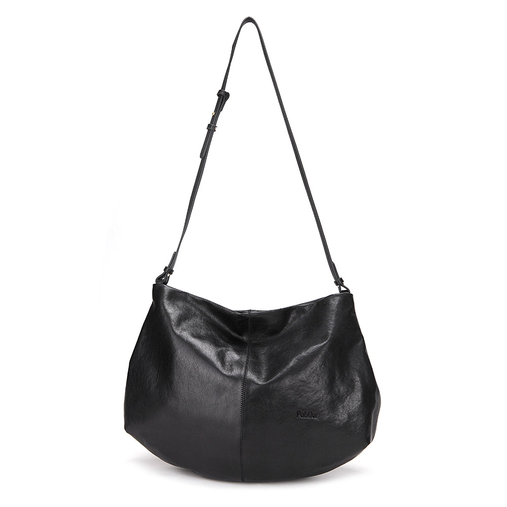 Lambskin Rounded Hobo