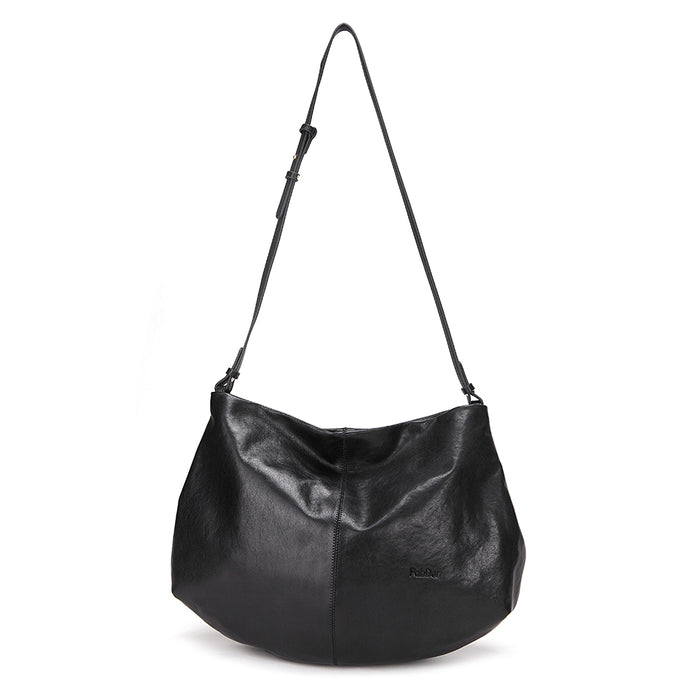 Lambskin Rounded Hobo