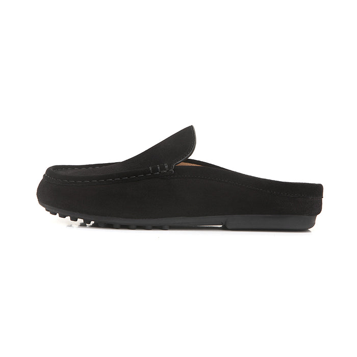 Suede Mule Slippers