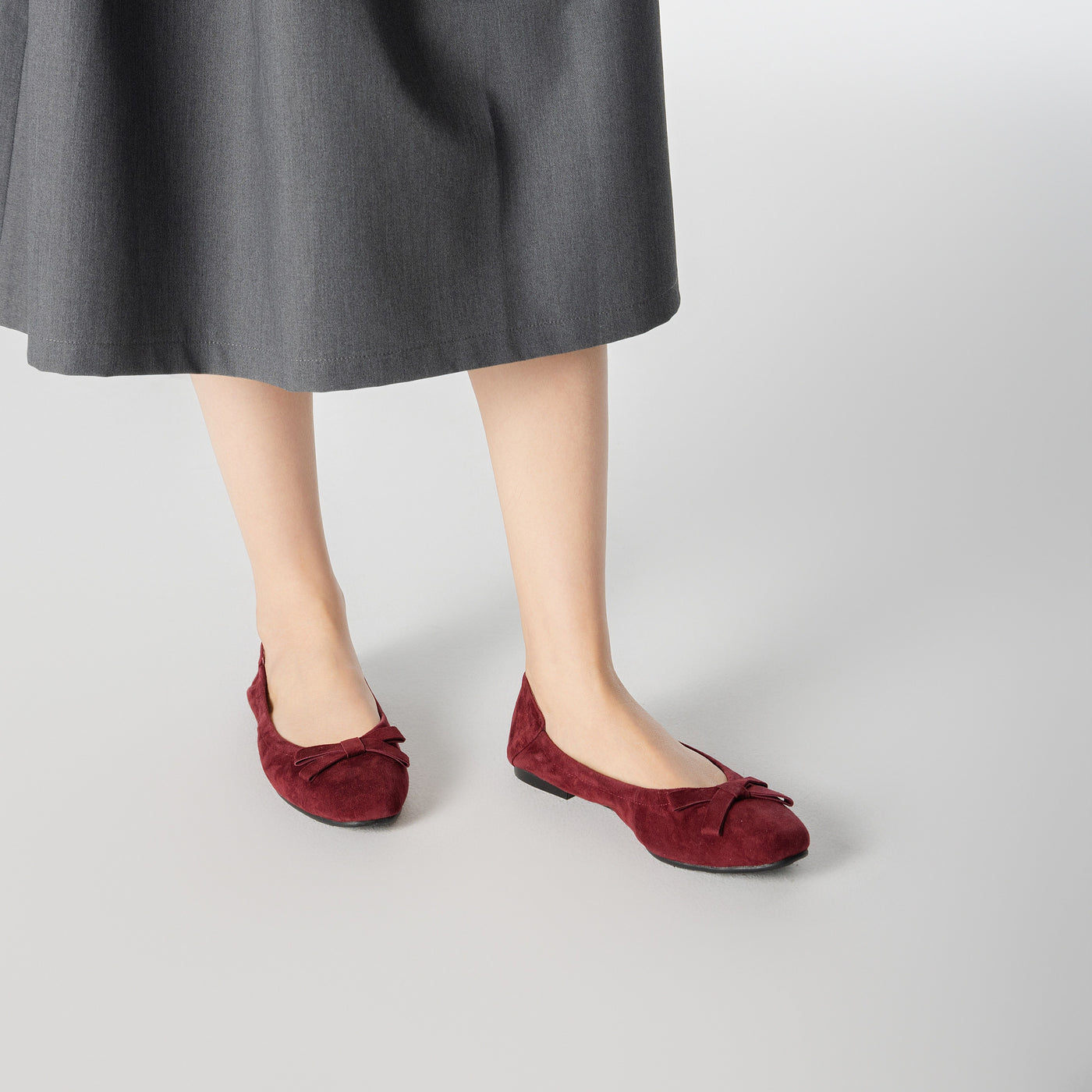 Ladies Suede Flats