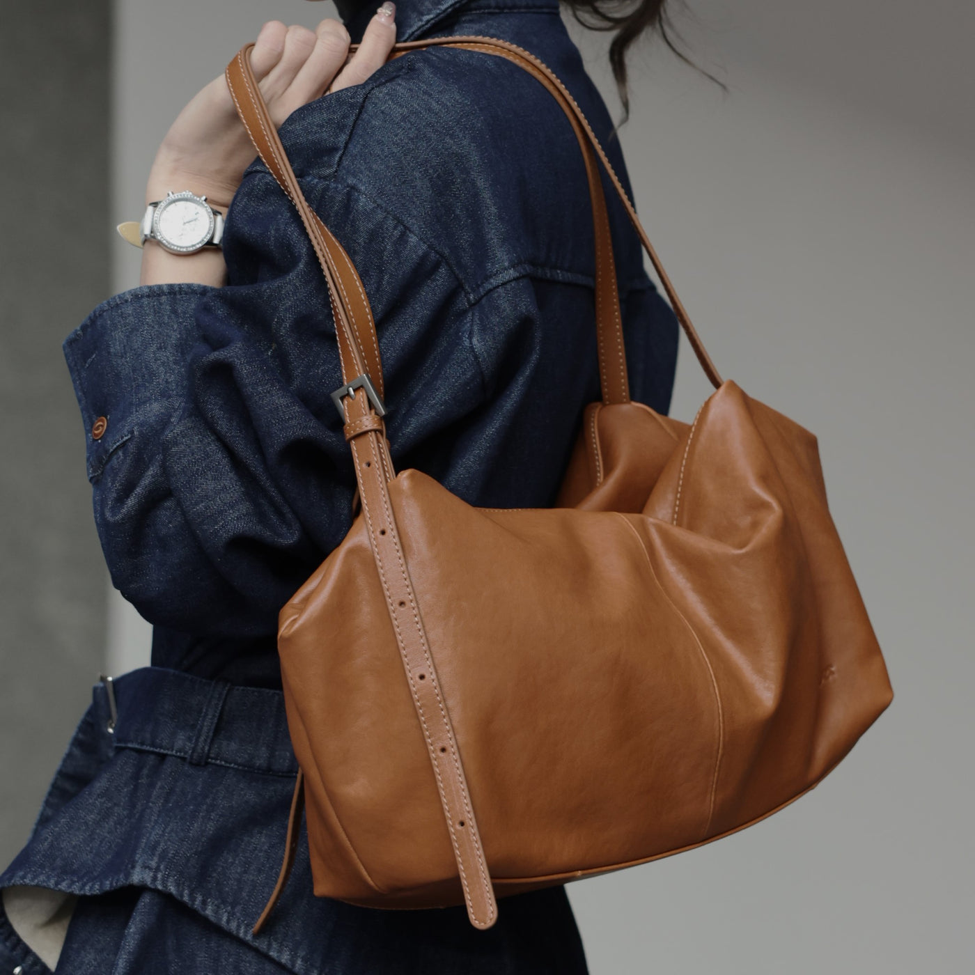 Spacious Rectangular Tote
