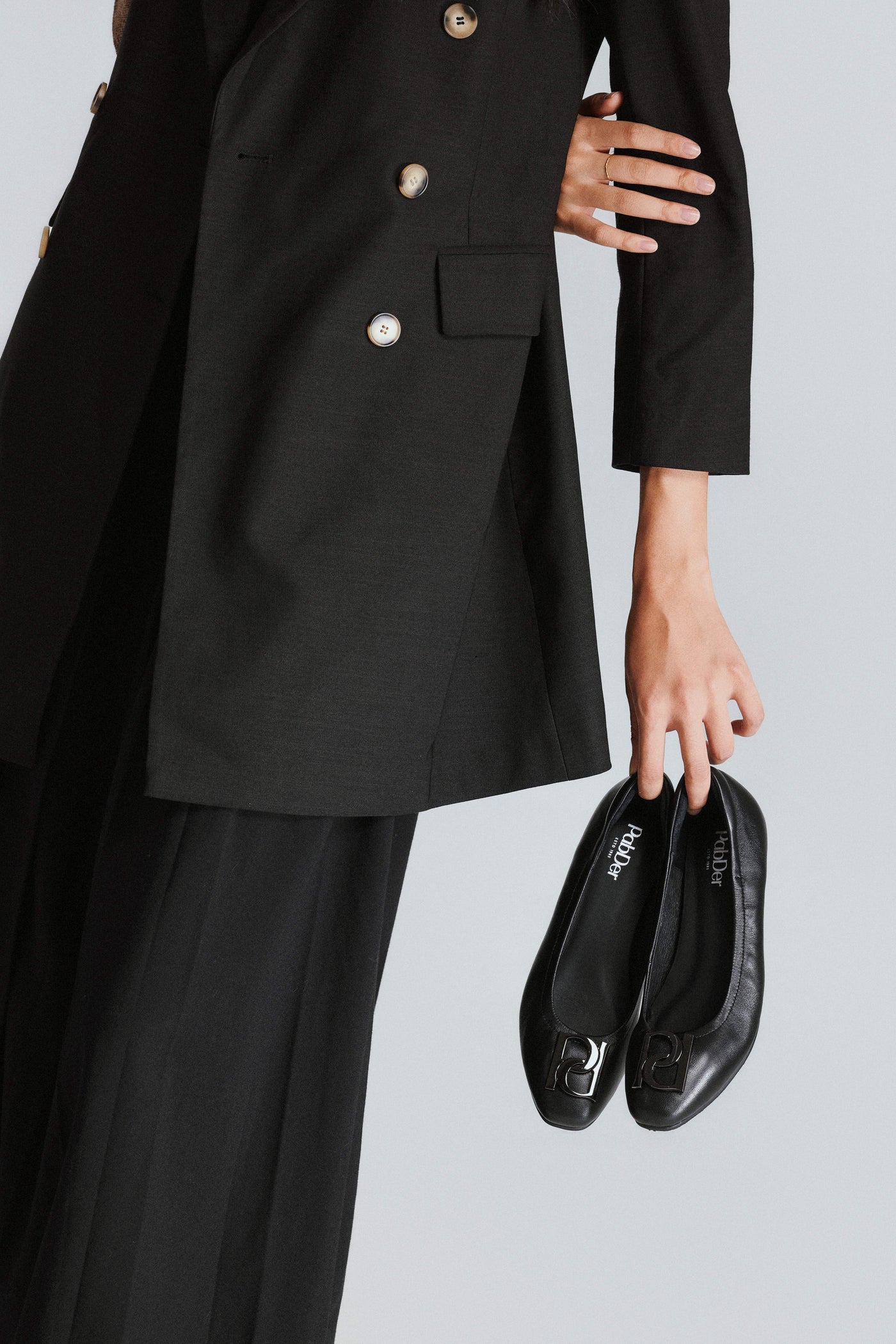 Pabder Nuovo Monogram 1.5in Heels