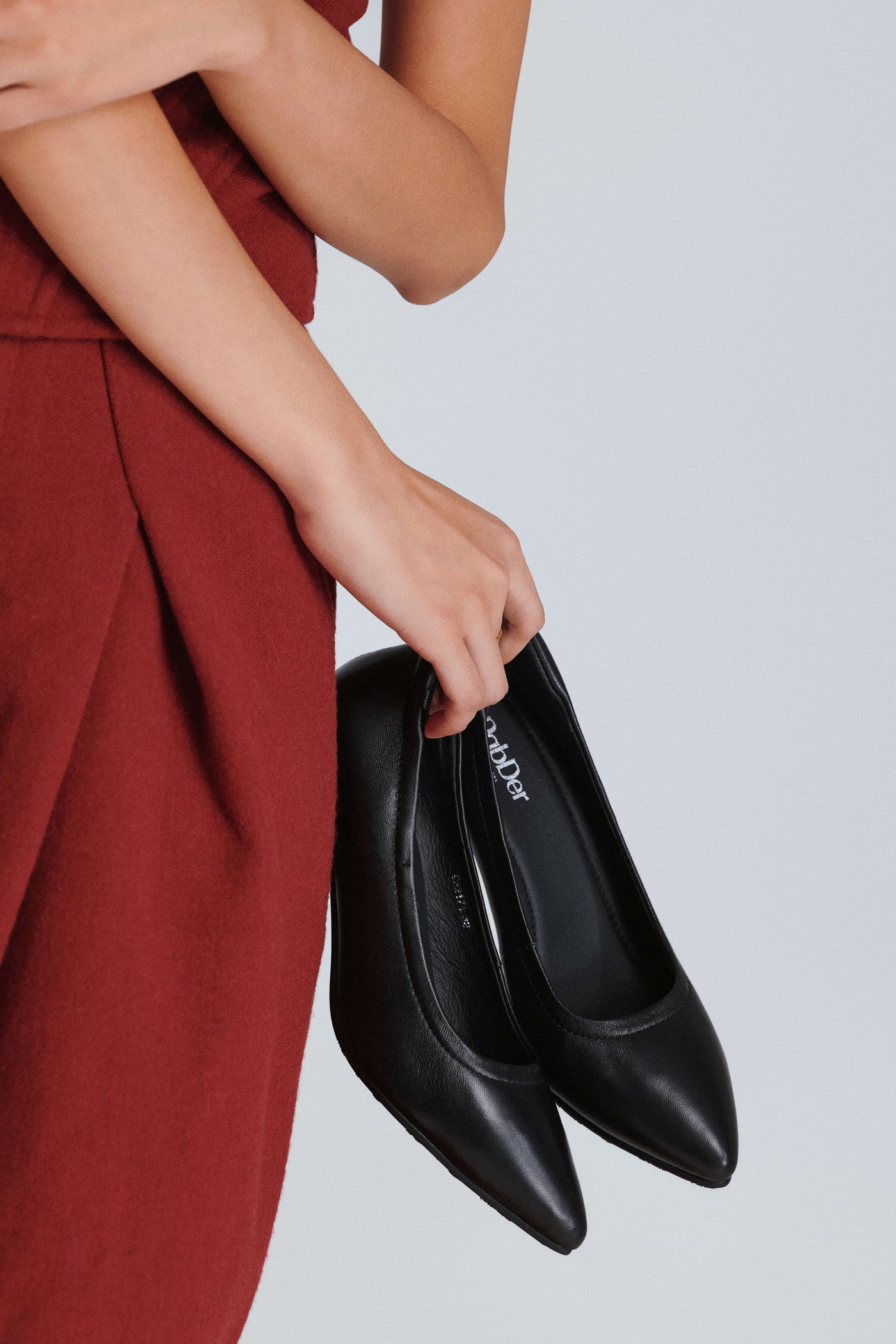 Pointed Toe Wedged Heels