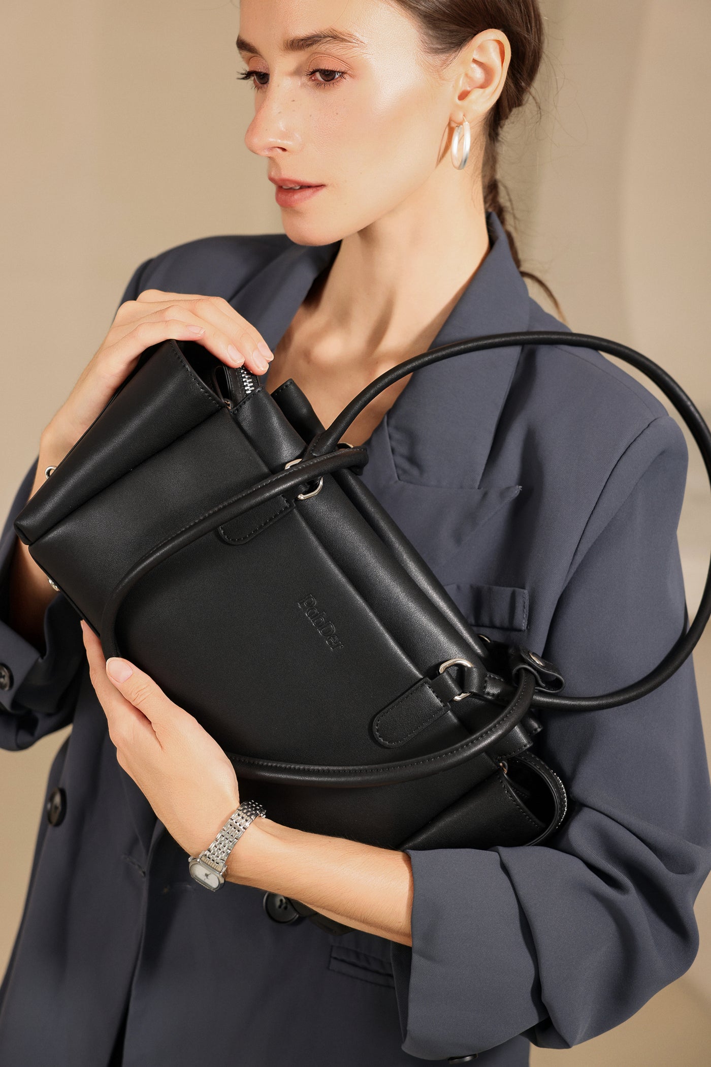 Leather Shoulder Bag