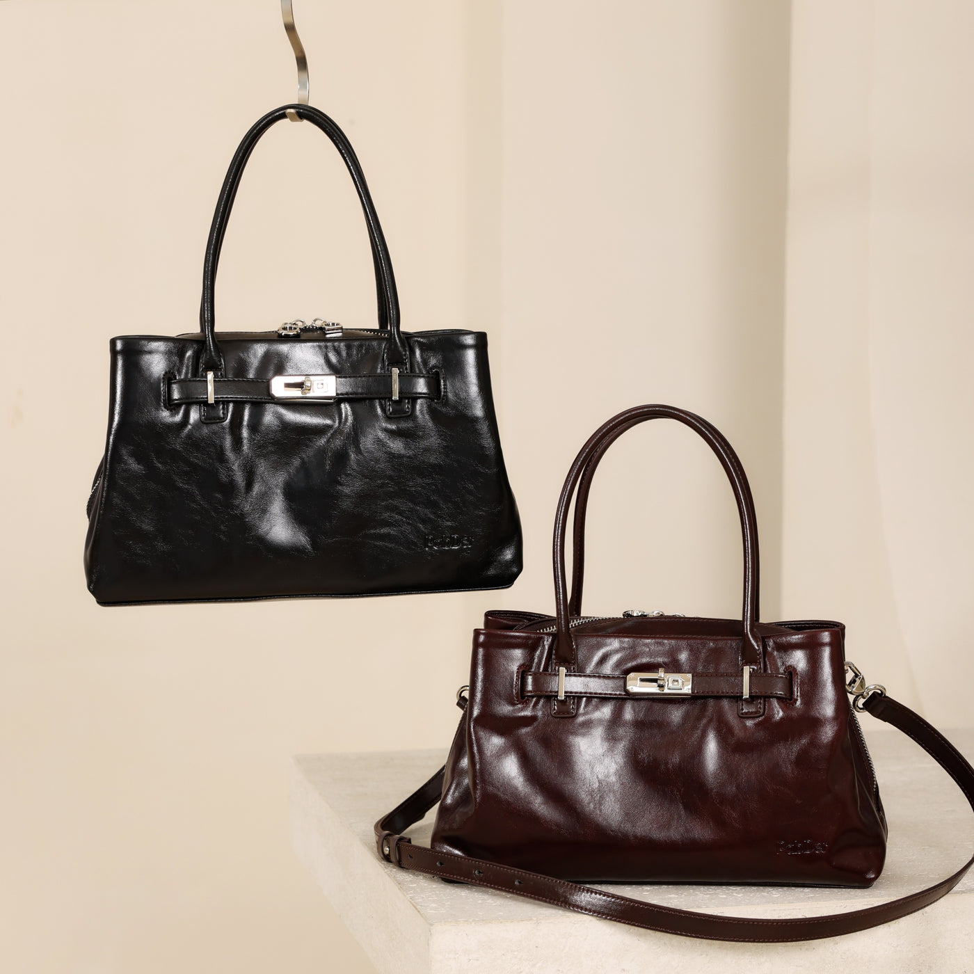Buckled Square Purse