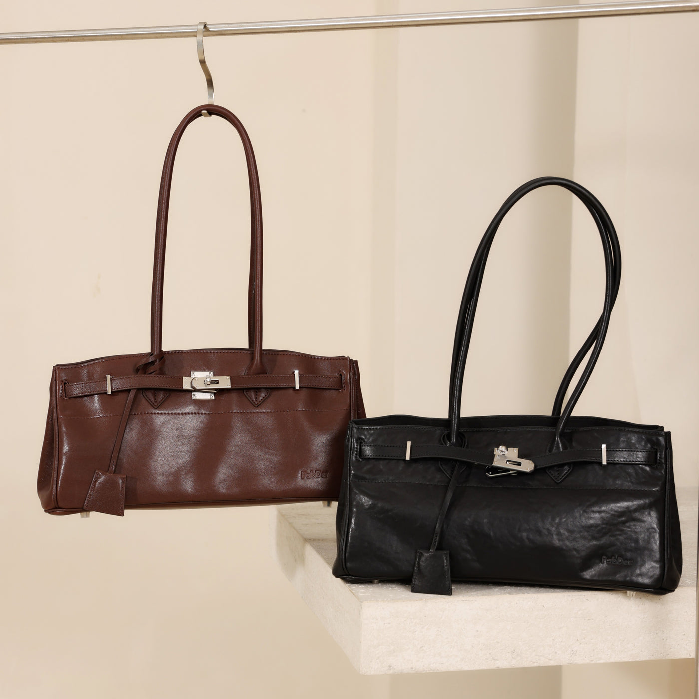 Buckled Rectangular Purse