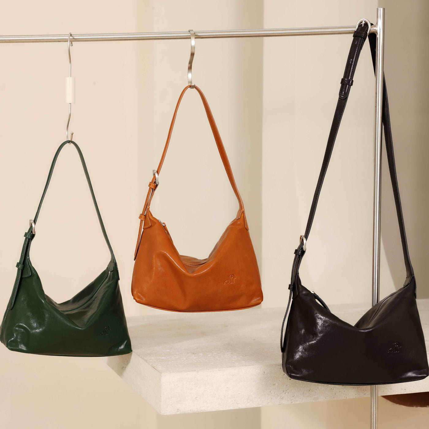 Veg Tanned Cowhide Hobo
