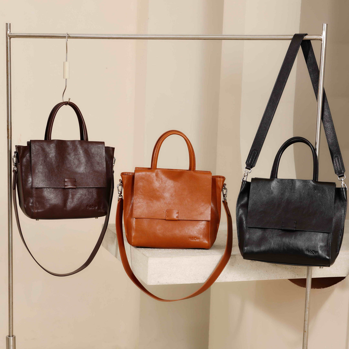 Rectangular Top Handle Purse