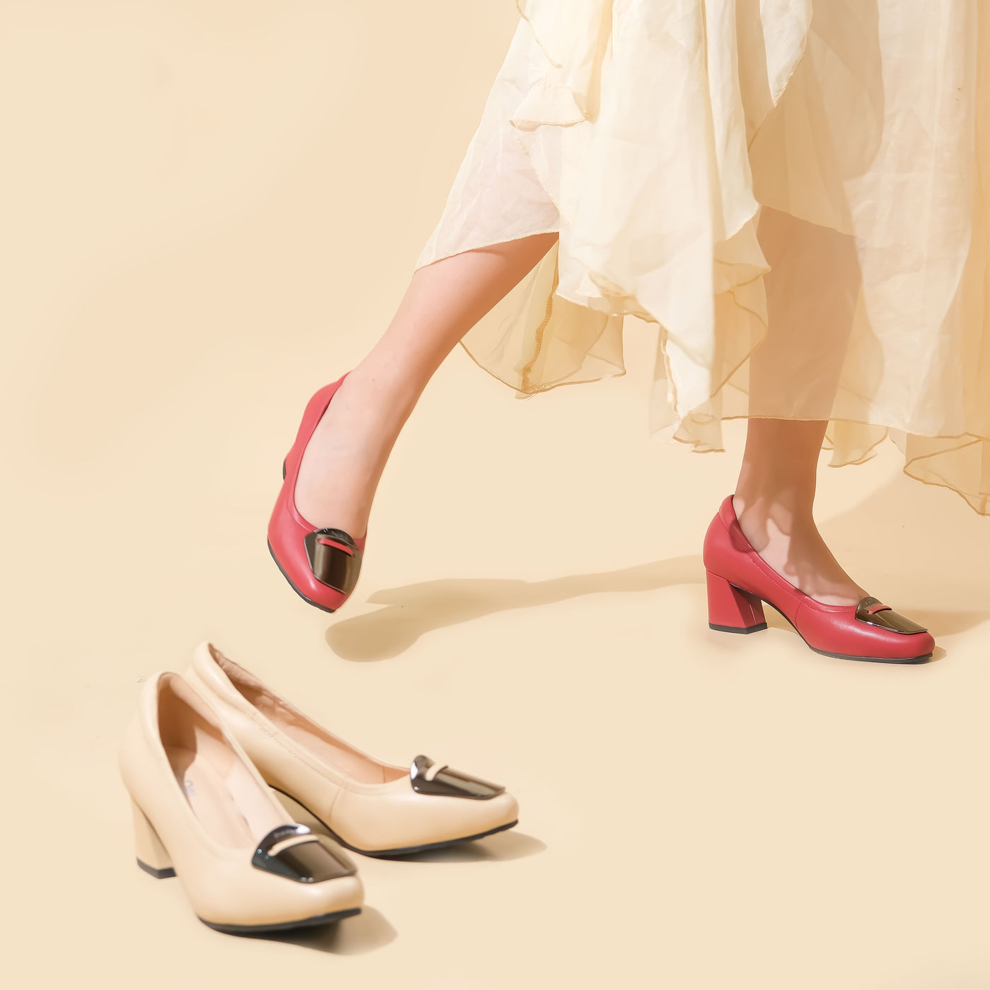Shirley Wedged Heels