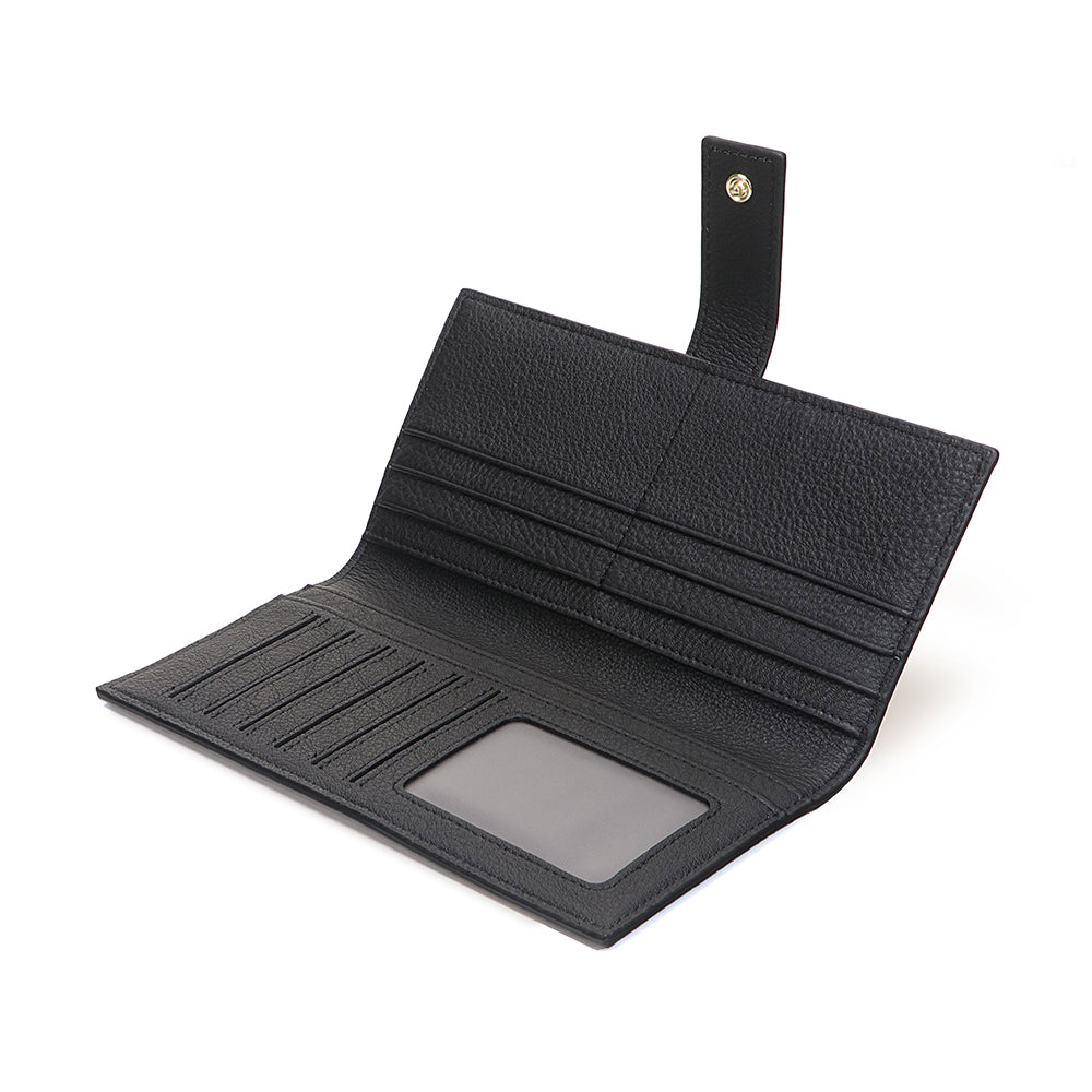 Genuine Embossed Leather Long Wallet AA26662