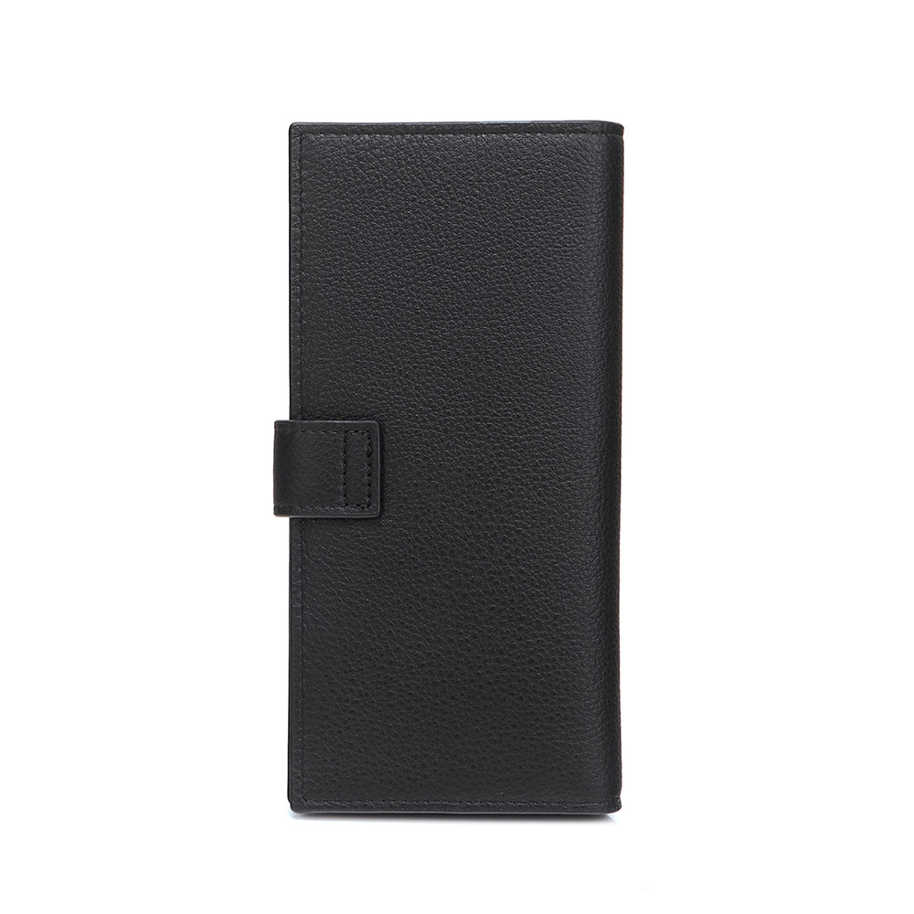 Genuine Embossed Leather Long Wallet AA26662