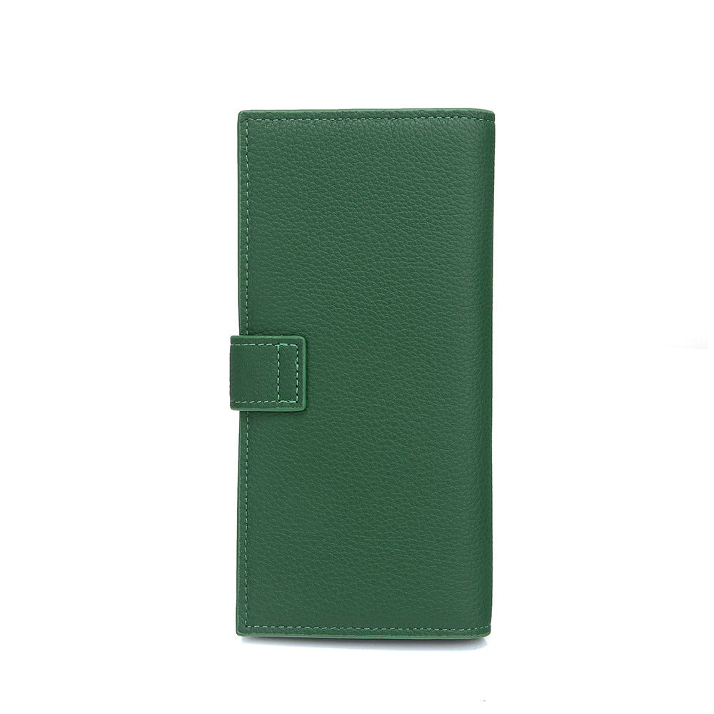 Genuine Embossed Leather Long Wallet AA26662