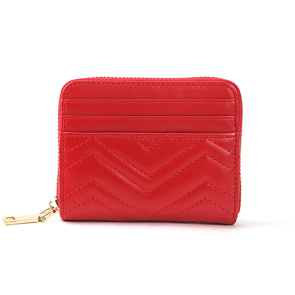 Heart-shaped Zip Wallet