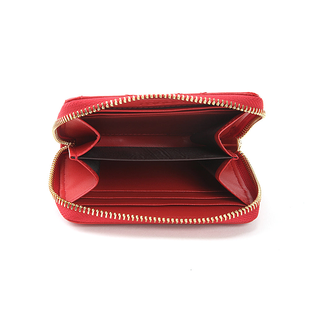 Heart-shaped Zip Wallet