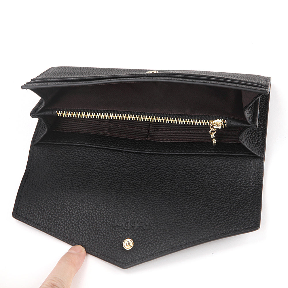 Lightweight Pebble Grain Leather Wallet