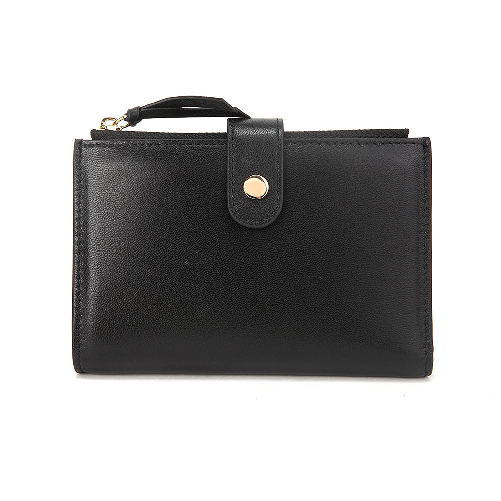 Large Bifold  Snap Closure Wallet