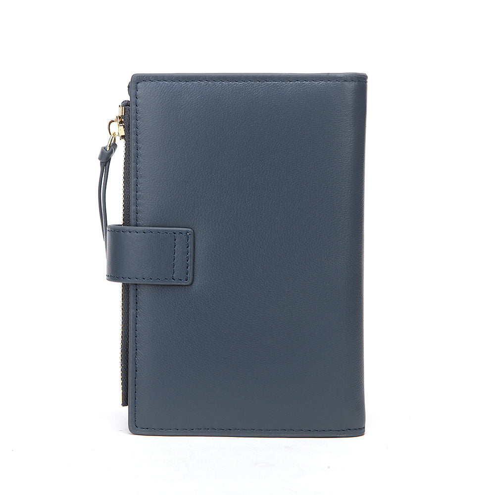 Large Bifold  Snap Closure Wallet