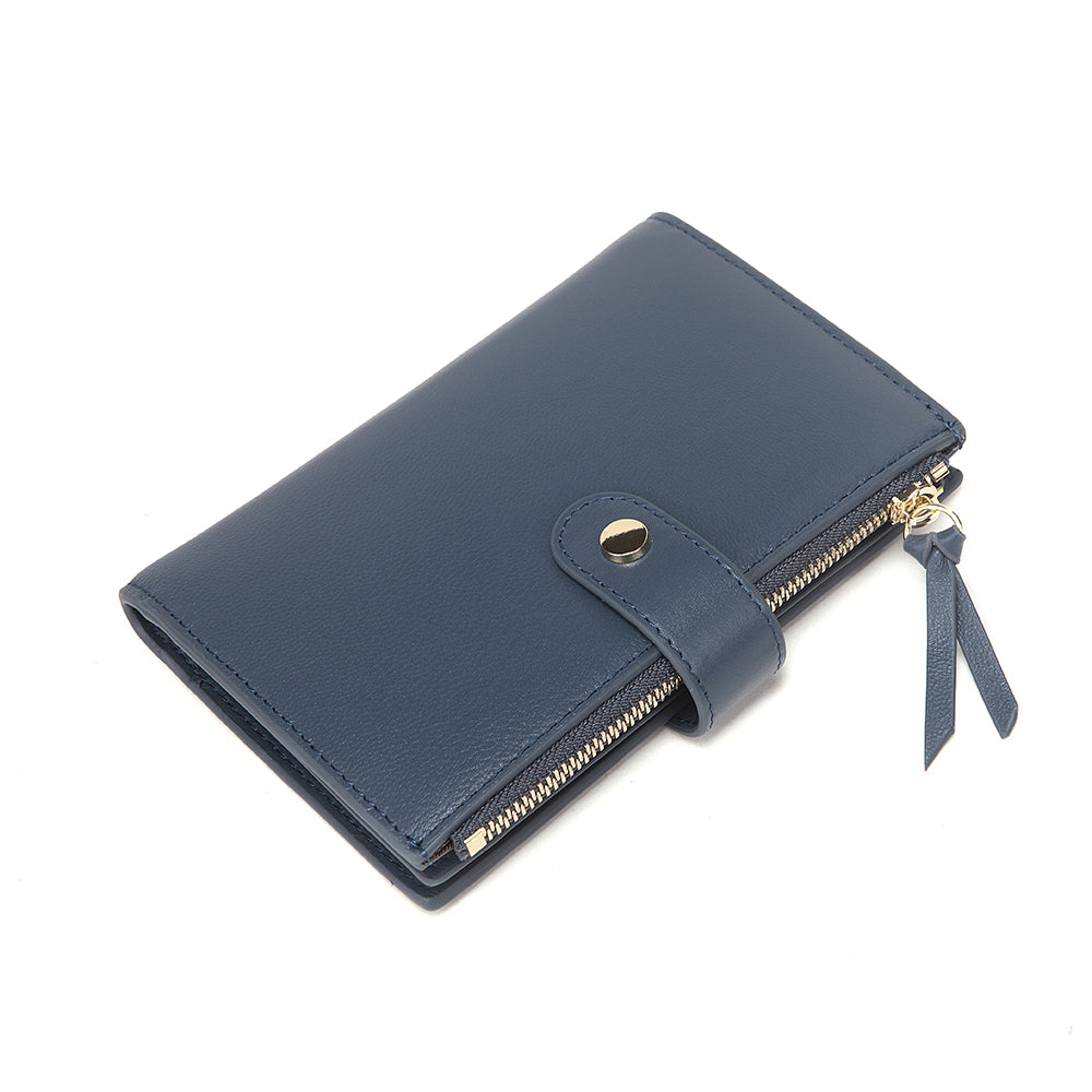 Large Bifold  Snap Closure Wallet