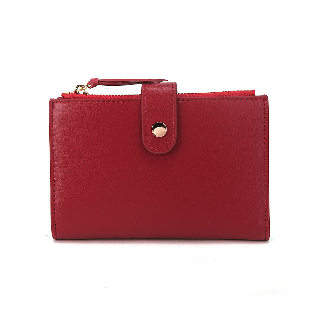 Large Bifold  Snap Closure Wallet