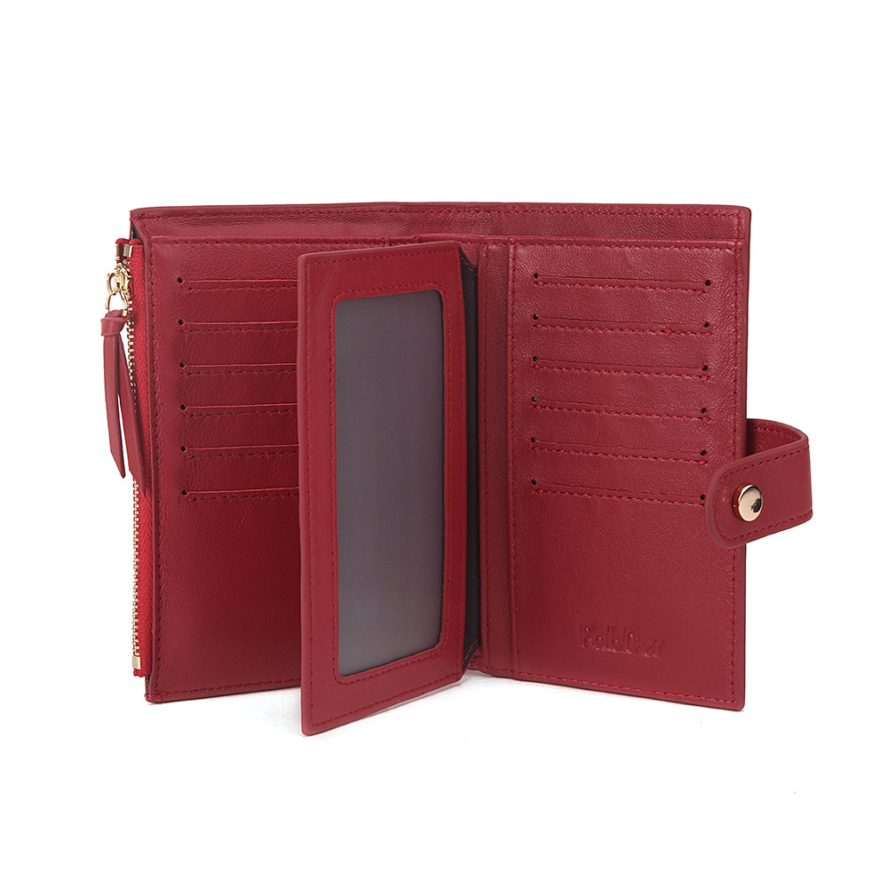 Large Bifold  Snap Closure Wallet