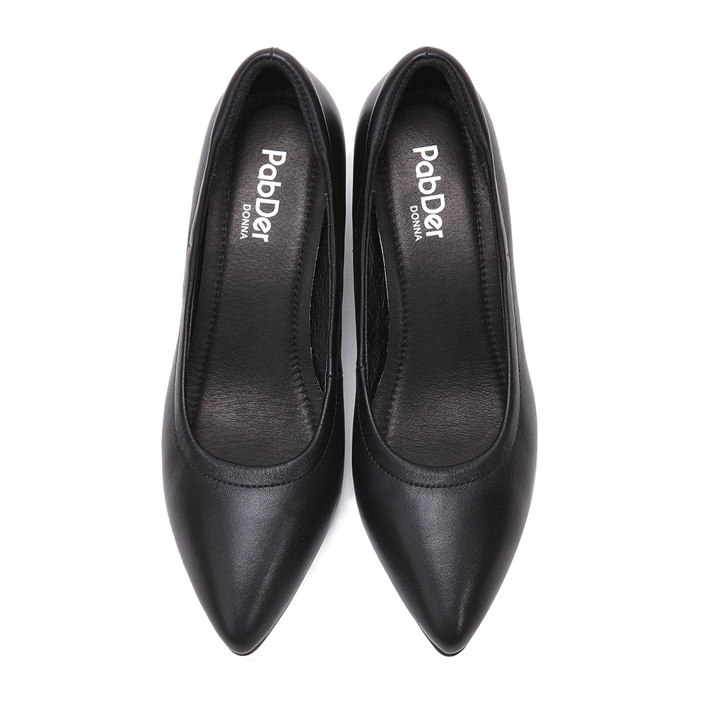 Pointed Toe Wedged Heels