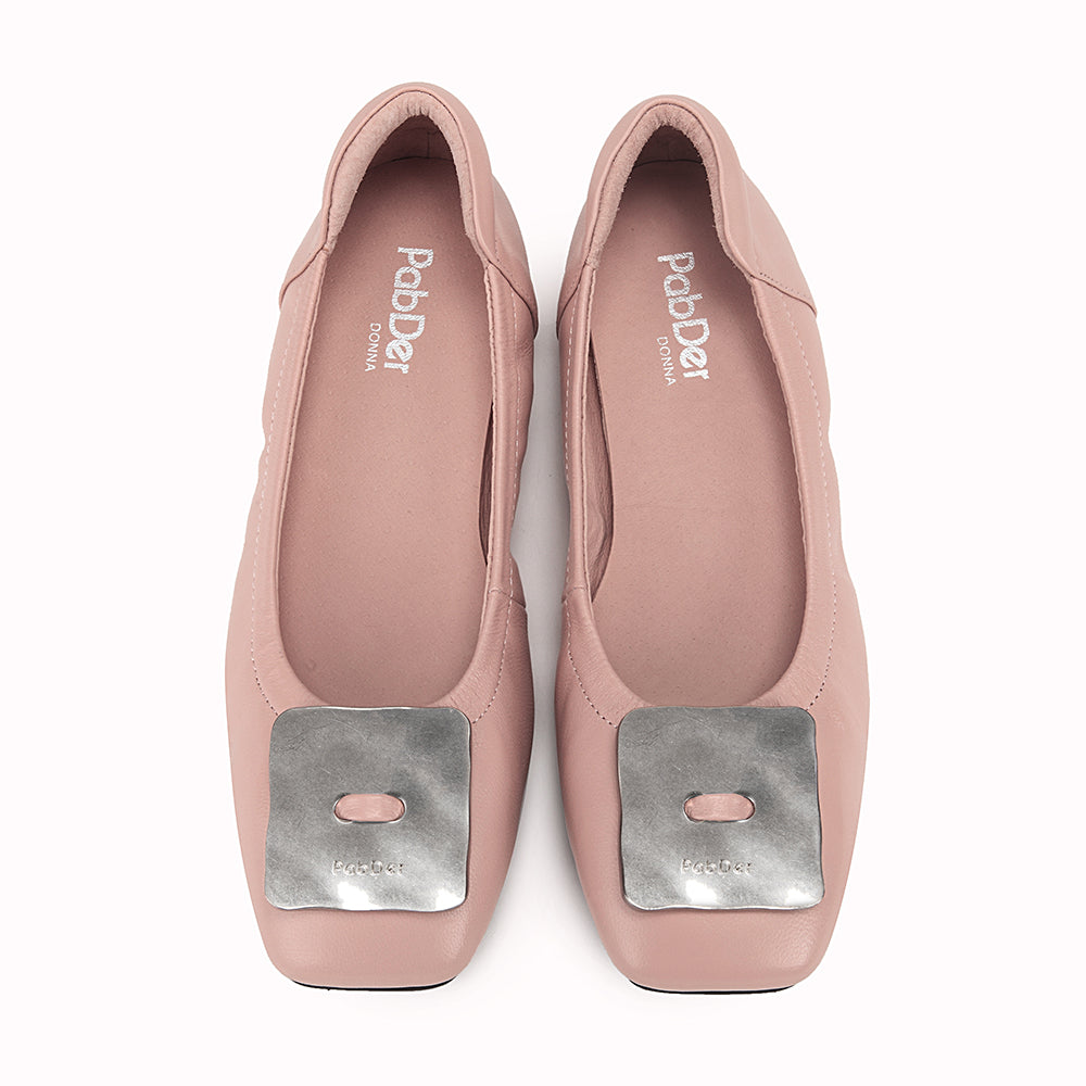 Soft Square Toe Flats