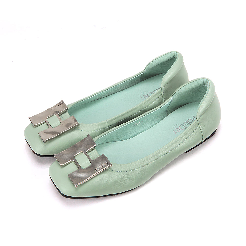 Square Toe Flats