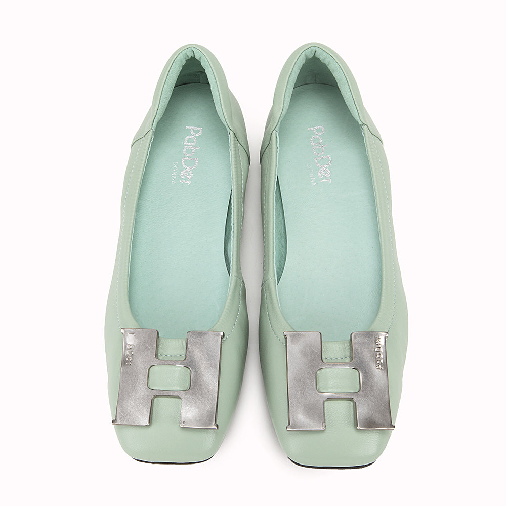 Square Toe Flats