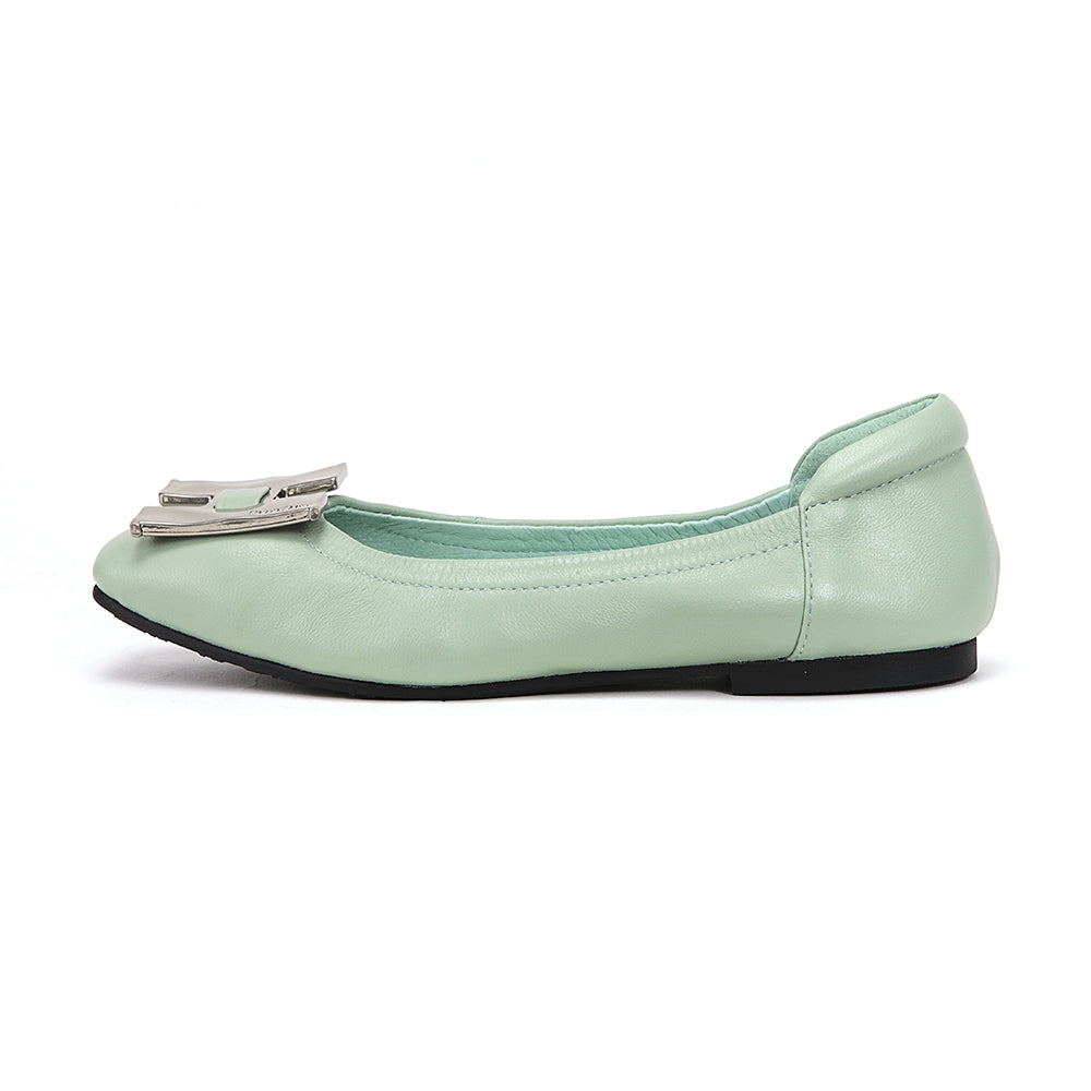 Square Toe Flats