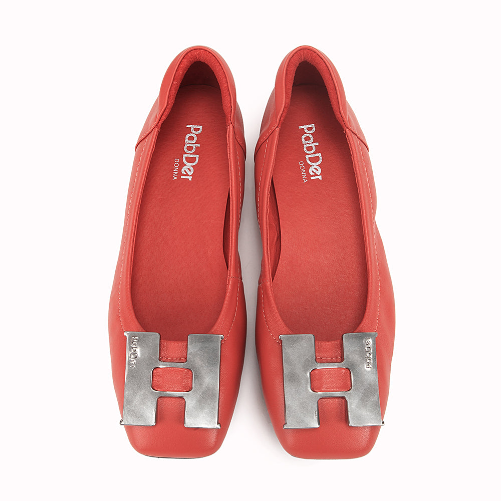 Square Toe Flats