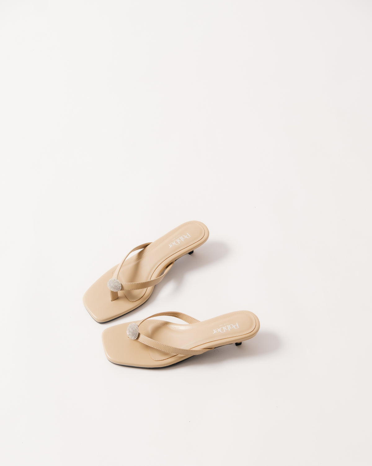 Crystal 2in Kitten Heel Sandals CS26104